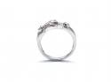 18ct White Gold Diamond 'Bubble' Ring 0.45ct