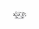 18ct White Gold Diamond 'Bubble' Ring 0.45ct