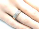 9ct Diamond Pave Ring 0.50ct