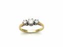 18ct Diamond Three Stone Ring