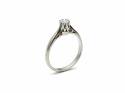 Platinum Diamond Solitaire Ring