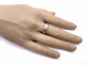 Palladium Flat Court Brushed Finish Wedding Ring