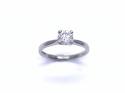 Platinum Diamond Solitaire Ring