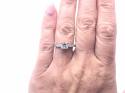 18ct White Gold Diamond Solitaire Ring