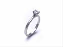 Platinum Diamond Solitaire Ring