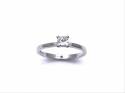 Platinum Diamond Solitaire Ring