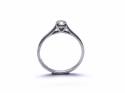 18ct White Gold Diamond Solitaire Ring