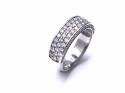 18ct Diamond Pave Ring 1.00ct