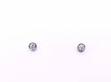 Platinum Diamond Stud Earrings 0.20ct