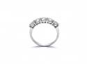 18ct White Gold Diamond 5 Stone Ring 1.62ct