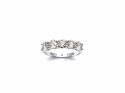 18ct White Gold Diamond 5 Stone Ring 1.62ct