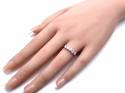 18ct White Gold Diamond 5 Stone Ring 1.06ct