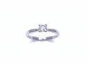 Platinum Diamond Solitaire Ring 0.34ct