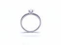 Platinum Diamond Solitaire Ring 0.34ct