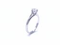 Platinum Diamond Solitaire Ring 0.53ct
