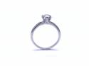 Platinum Diamond Solitaire Ring 0.53ct