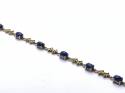 9ct Blue & Yellow Sapphire Bracelet