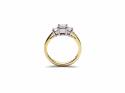 18ct Yellow Gold Diamond 3 Stone Ring