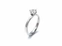 Platinum Diamond Solitaire Ring