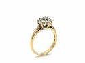 18ct Yellow Gold Diamond Cluster Ring