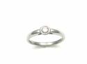 18ct White Gold Diamond Solitaire Ring