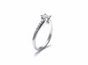 18ct White Gold Diamond Ring 0.50ct