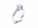 Platinum Diamond Solitaire Ring