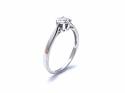 Platinum Diamond Solitaire Ring