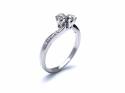 18ct Diamond 2 Stone Ring