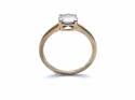 9ct Yellow Gold Diamond Solitaire Ring