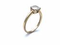 9ct Yellow Gold Diamond Solitaire Ring