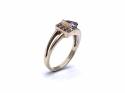 9ct Yellow Gold Amethyst Ring