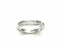 14ct Princess Cut Diamond Eternity Ring