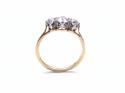 14ct Yellow Gold Diamond 3 Stone Ring