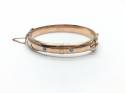 Georgian 9ct Rose Gold Turquoise Bangle