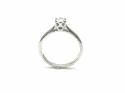 18ct White Gold Diamond Solitaire Ring