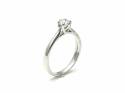 18ct White Gold Diamond Solitaire Ring