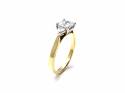 18ct Princess Cut Diamond Ring