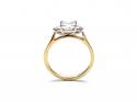 18ct Princess Cut Diamond Ring