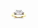 18ct Princess Cut Diamond Ring