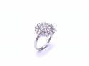 14ct White Gold Diamond Cluster Ring 1.50ct