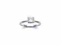 Platinum Diamond Solitaire Ring 0.71ct