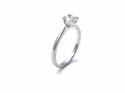 Platinum Diamond Solitaire Ring 0.71ct