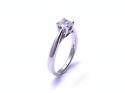 9ct Diamond Solitaire Ring 0.66ct