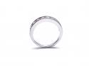 9ct White Gold Diamond Half Eternity Ring