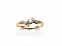 18ct Yellow Gold Diamond Solitaire Ring