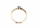 18ct Yellow Gold Diamond Solitaire Ring