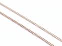 9ct Yellow Gold Fine Curb Chain 18 Inch