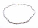 9ct Freshwater Cultured Pearl Necklet 5mm 17 inch