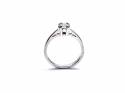 18ct White Gold Diamond Solitaire Ring